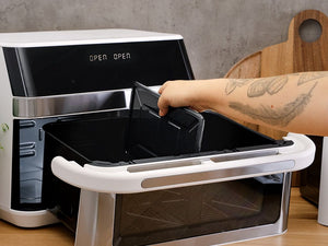 HEISSLUFTFRITTEUSE - DUAL BASKET - 12L - 10