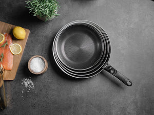 BRATPFANNE MIT ABNEHMBAREM GRIFF 30CM SET - 6