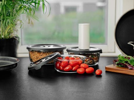 RUNDE VAKUUMGLASBEHÄLTER – 1400ML - 2